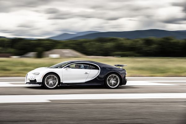 Visite au sein de l’atelier de production de la Bugatti Chiron