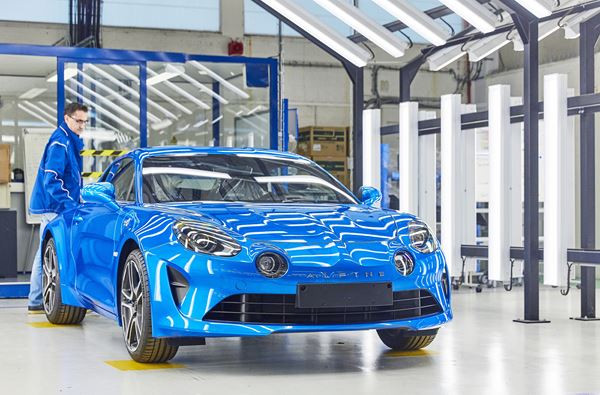 Usine Alpine de Dieppe: un site spécialisé dans l’assemblage d’un véhicule tout aluminium