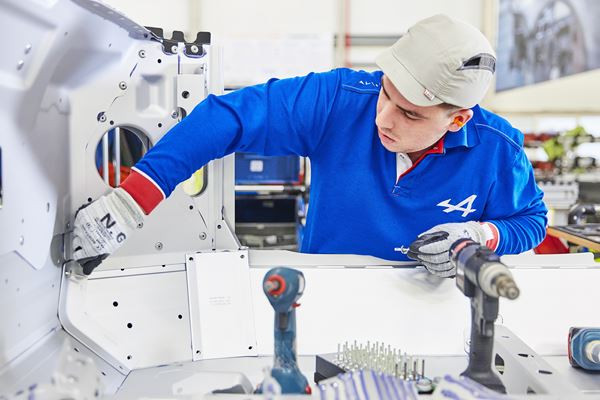 Usine Alpine de Dieppe: un site spécialisé dans l’assemblage d’un véhicule tout aluminium