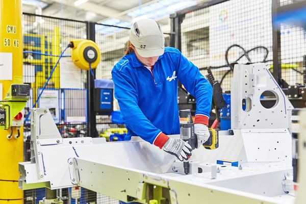 Usine Alpine de Dieppe: un site spécialisé dans l’assemblage d’un véhicule tout aluminium