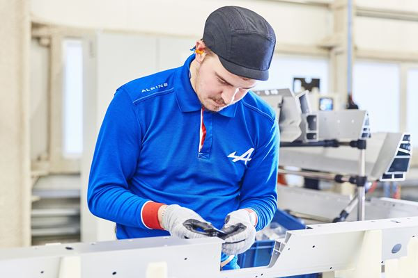 Usine Alpine de Dieppe: un site spécialisé dans l’assemblage d’un véhicule tout aluminium