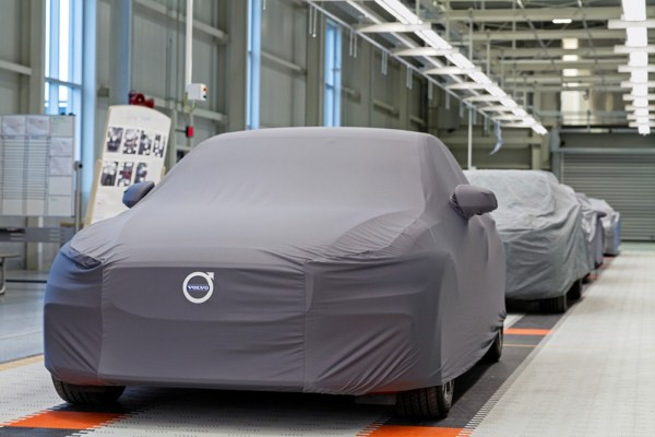 L'usine américaine Volvo peut produire jusqu'à 150 000 véhicules par an