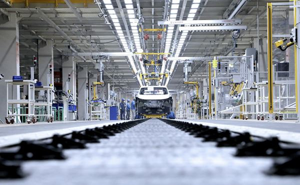 L'usine SAIC Volkswagen d'Anting produit des véhicules basés sur la plateforme MEB
