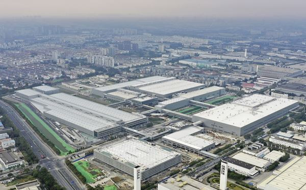 L'usine SAIC Volkswagen d'Anting produit des véhicules basés sur la plateforme MEB