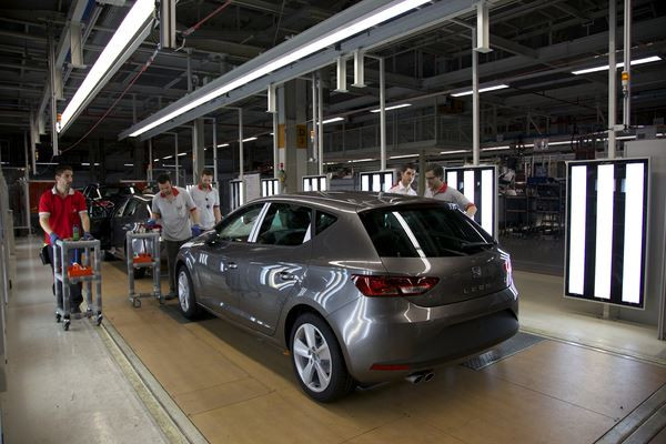 L’usine Seat de Martorell s’étend sur l'équivalent de 400 terrains de football