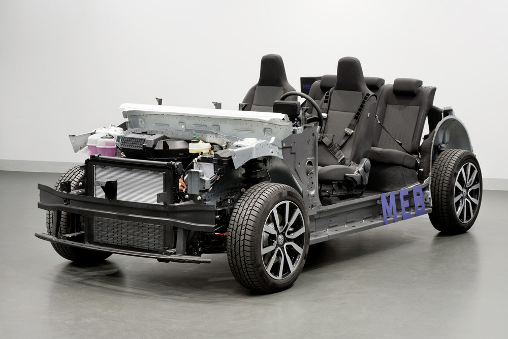La plateforme modulaire électrique MEB plus de Volkswagen passe la vitesse supérieure