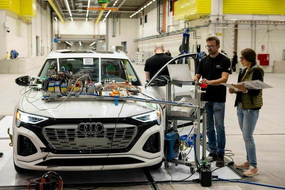 Le centre de sécurité automobile Audi permet des tests de collision à la pointe de la technologie