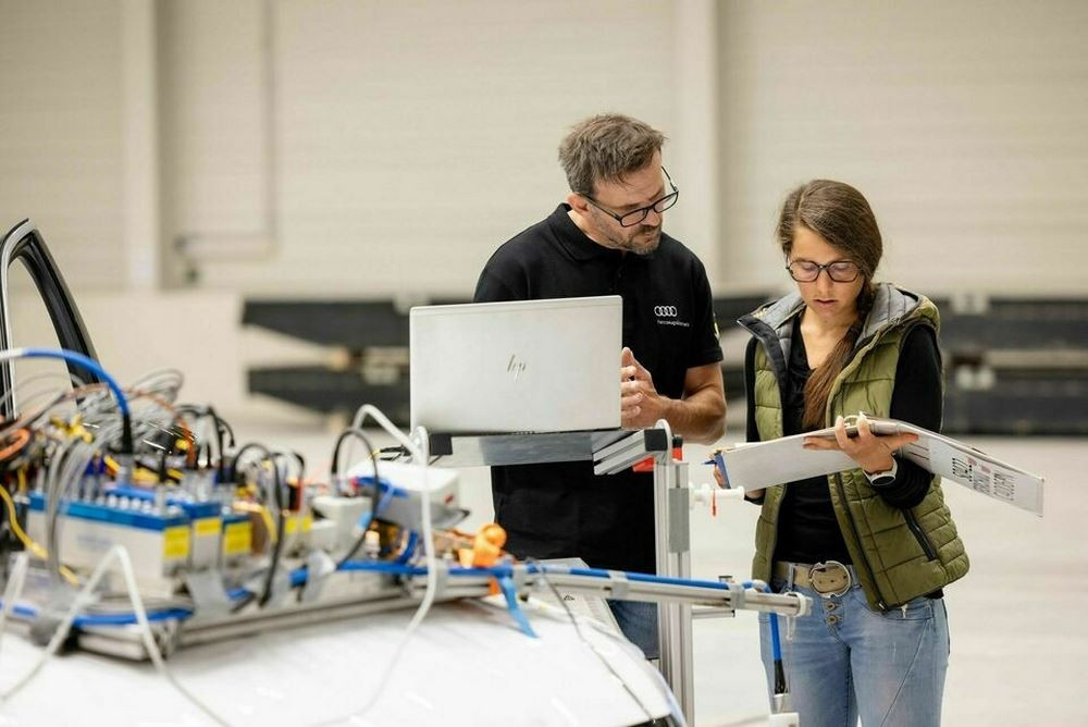 Le centre de sécurité automobile Audi permet des tests de collision à la pointe de la technologie
