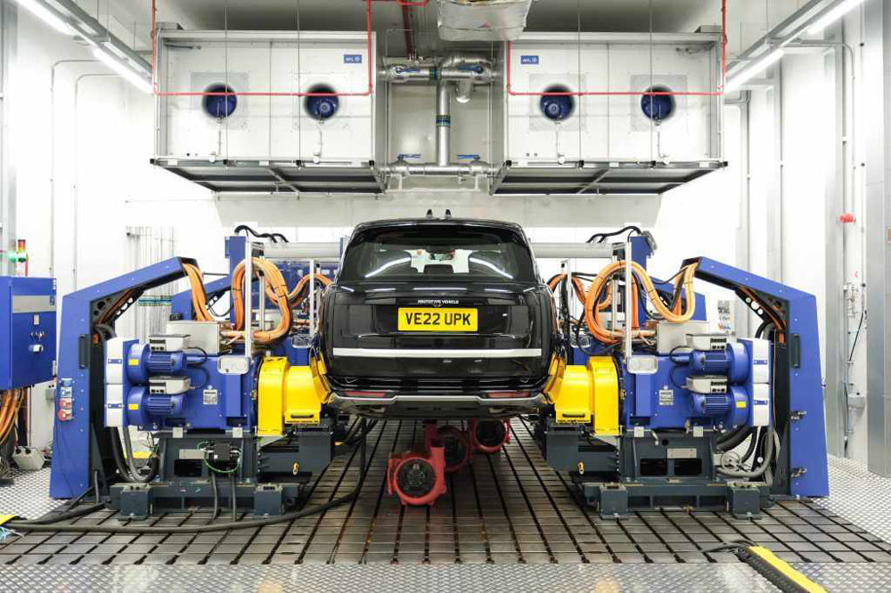 Le centre d'essais de véhicules électriques JLR réalise les tests des unités de propulsion électrique
