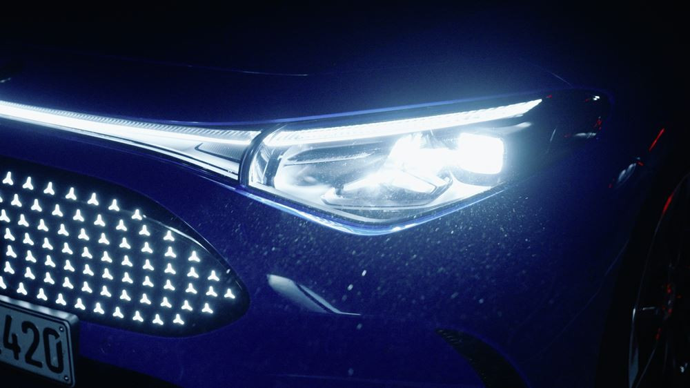 Le centre d'essais d'éclairage de Mercedes-Benz permet de tester les systèmes de phares