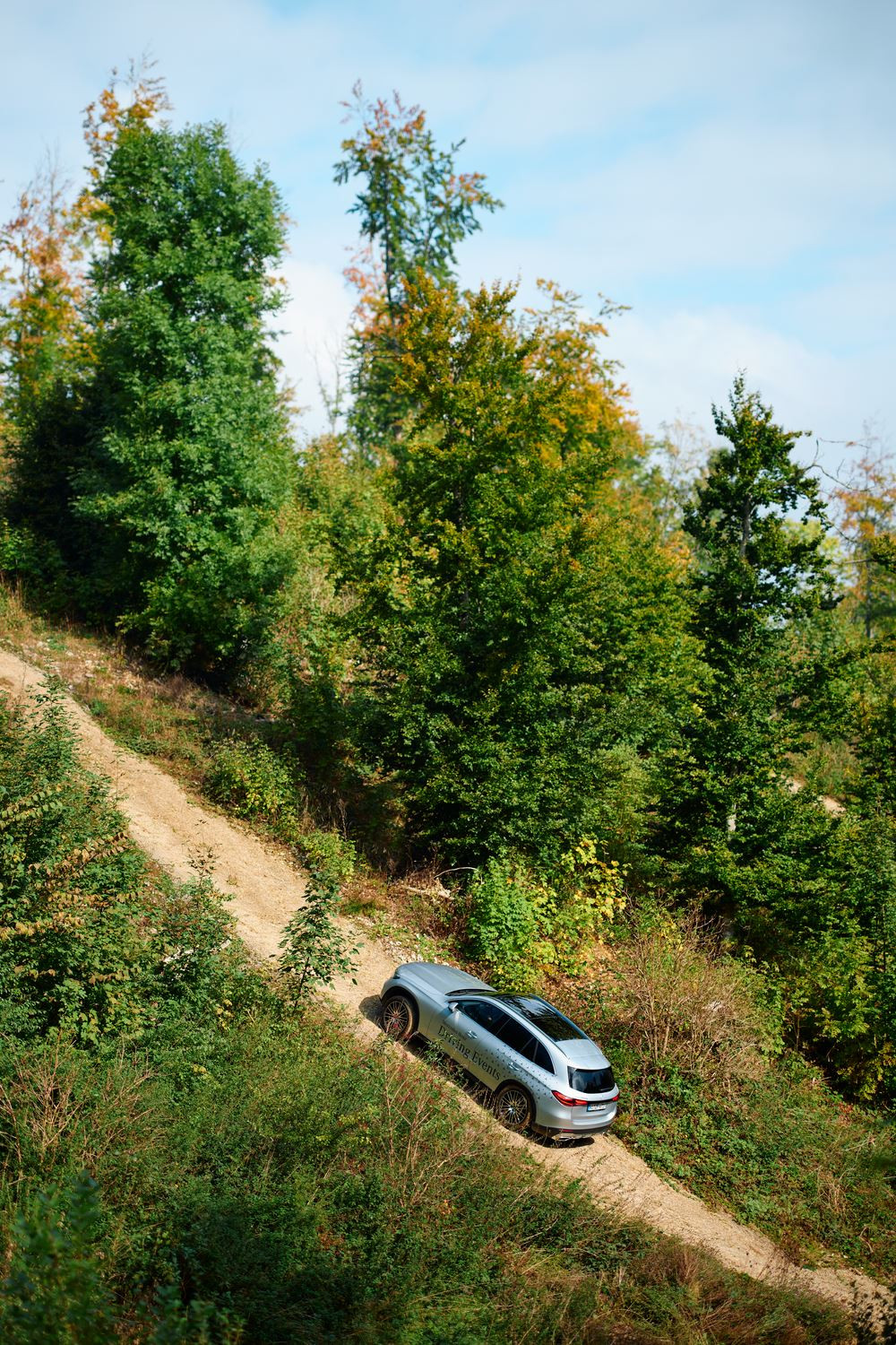 Le terrain d'essai Mercedes-Benz d'Immendingen comprend 86 kilomètres de pistes