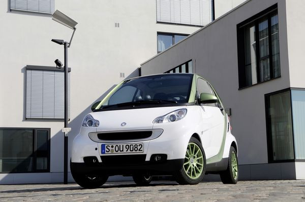 La production en série de la Smart Fortwo électrique démarrera mi-novembre 2009