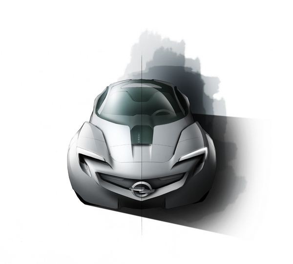 Opel dévoile un prototype électrique Opel Flextreme GT/E