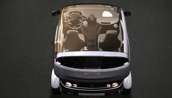 Une Lumeneo électrique quatre places dévoilée lors du Mondial de Paris