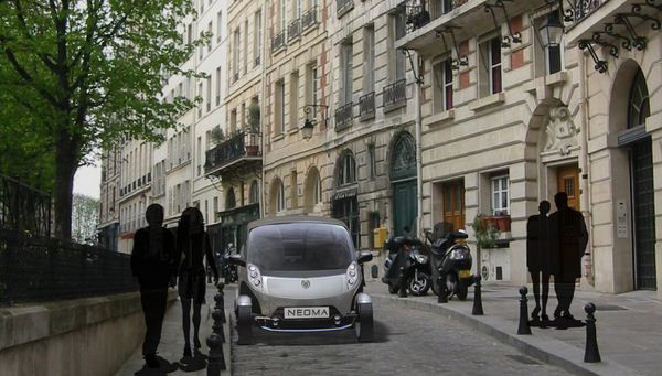 Une Lumeneo électrique quatre places dévoilée lors du Mondial de Paris