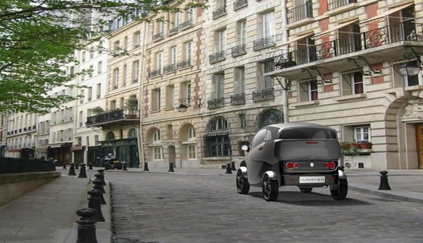 Une Lumeneo électrique quatre places dévoilée lors du Mondial de Paris