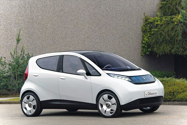 La Pininfarina BlueCar électrique de série présentée au Mondial de l'Automobile