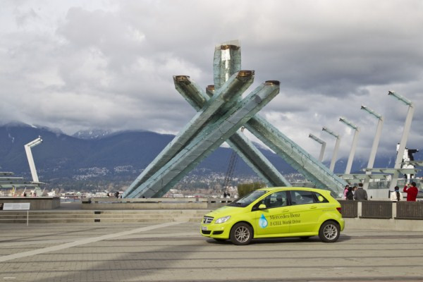 Un tour du monde de plus de 30 000 km en Mercedes Classe B F-Cell à pile à combustible