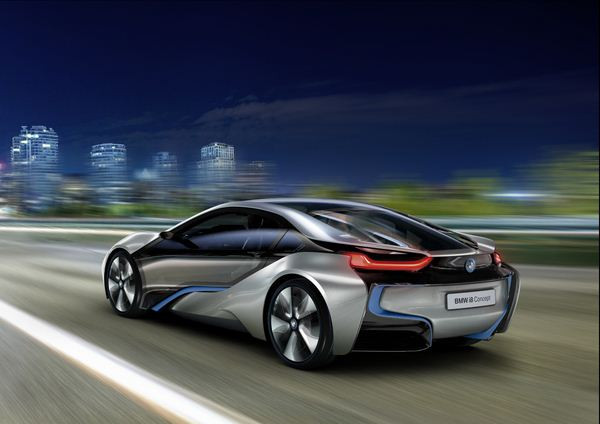 La BMW i8 Concept se dévoile