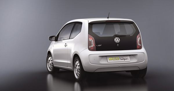 Un prototype de Volkswagen eco up! au gaz naturel à 79 g de CO2/km