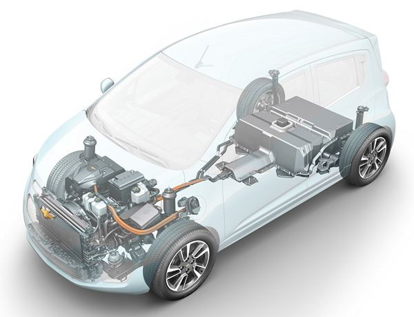 Chevrolet annonce une déclinaison électrique de la Spark