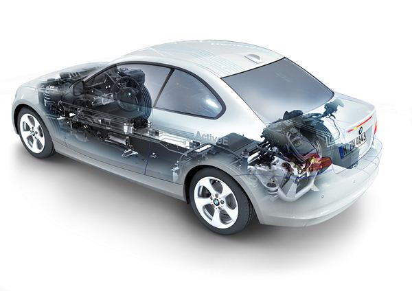 Une phase d’expérimentation de la Bmw ActiveE à propulsion électrique en 2012