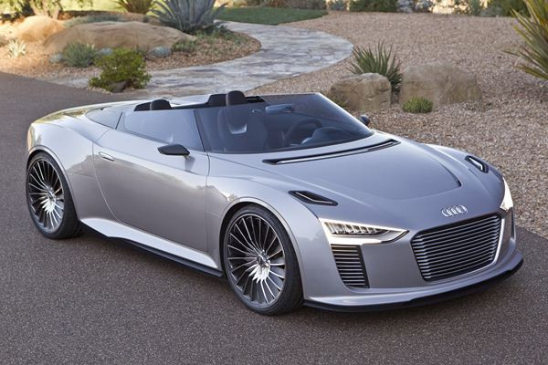 Des émissions de CO2 de 59 g au km pour l'Audi e-tron Spyder hybride diesel