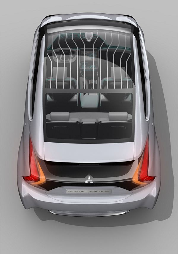 Une autonomie de 300 km pour le concept électrique Mitsubishi CA-MiEV