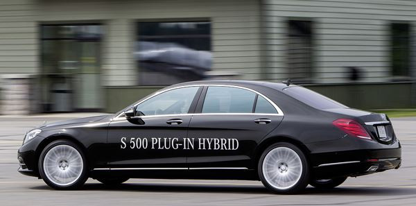 La Mercedes Classe S hybride rechargeable affiche une consommation de 3 litres