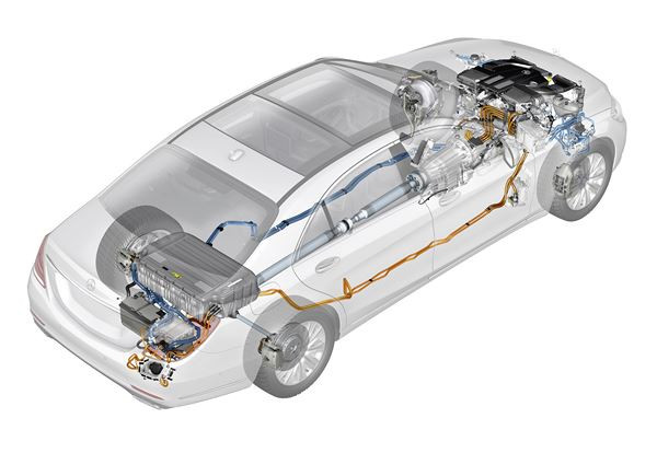 La Mercedes Classe S hybride rechargeable affiche une consommation de 3 litres