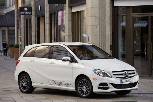 La Mercedes Classe B Electric Drive délivre un couple maximal de 340 Nm au démarrage