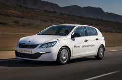 La Peugeot 308 établit un record de consommation avec 2,85 litres aux 100 km