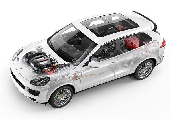 Le Porsche Cayenne S E-Hybrid affiche une consommation de 3,4 litres aux 100 kilomètres