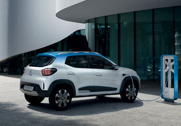 Le Renault K-ZE électrique revendique une autonomie de 250 km NEDC