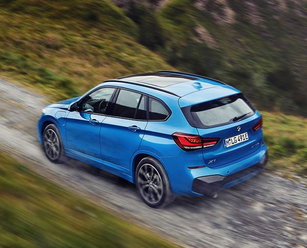 La BMW X1 xDrive25e hybride rechargeable affiche une autonomie électrique de 57 km