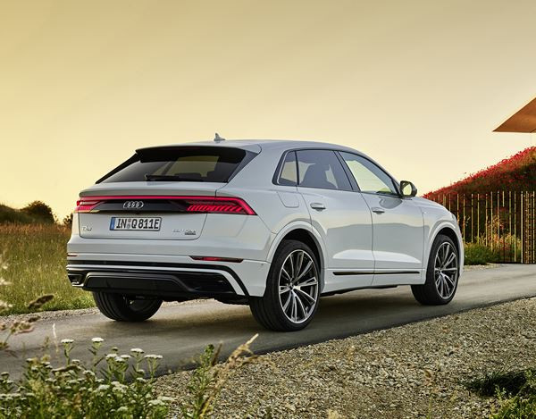 L'Audi Q8 hybride rechargeable TFSI e revendique une autonomie électrique de 47 km