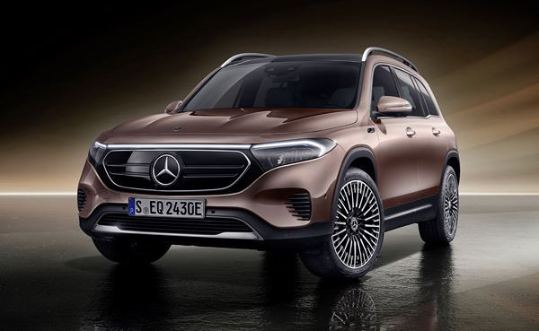 Le Mercedes EQB électrique comprend des modèles à traction et à transmission intégrale