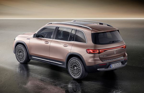 Le Mercedes EQB électrique comprend des modèles à traction et à transmission intégrale
