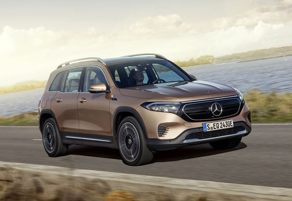 Le Mercedes EQB électrique comprend des modèles à traction et à transmission intégrale