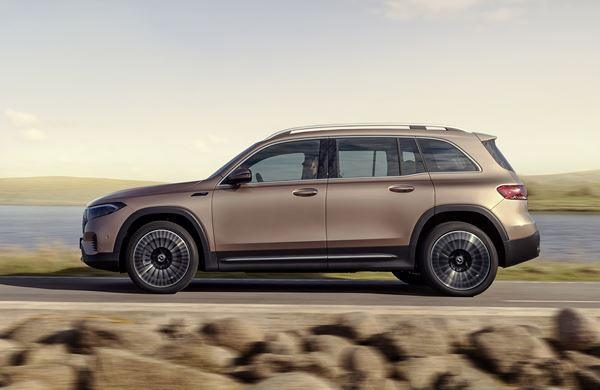 Le Mercedes EQB électrique comprend des modèles à traction et à transmission intégrale