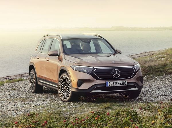 Le Mercedes EQB électrique comprend des modèles à traction et à transmission intégrale