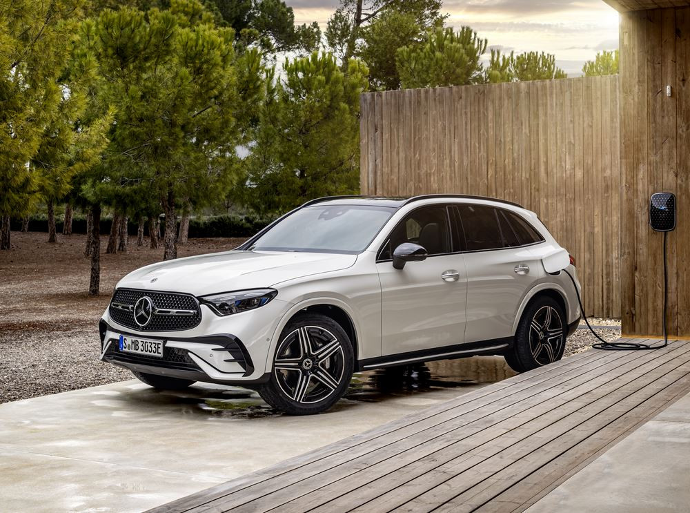 Le Mercedes GLC hybride rechargeable affiche une autonomie électrique pouvant atteindre 122 km