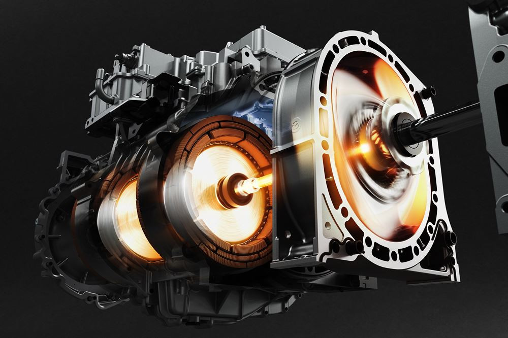 Le Mazda MX-30 e-Skyactiv R-EV hybride rechargeable utilise un moteur rotatif comme générateur