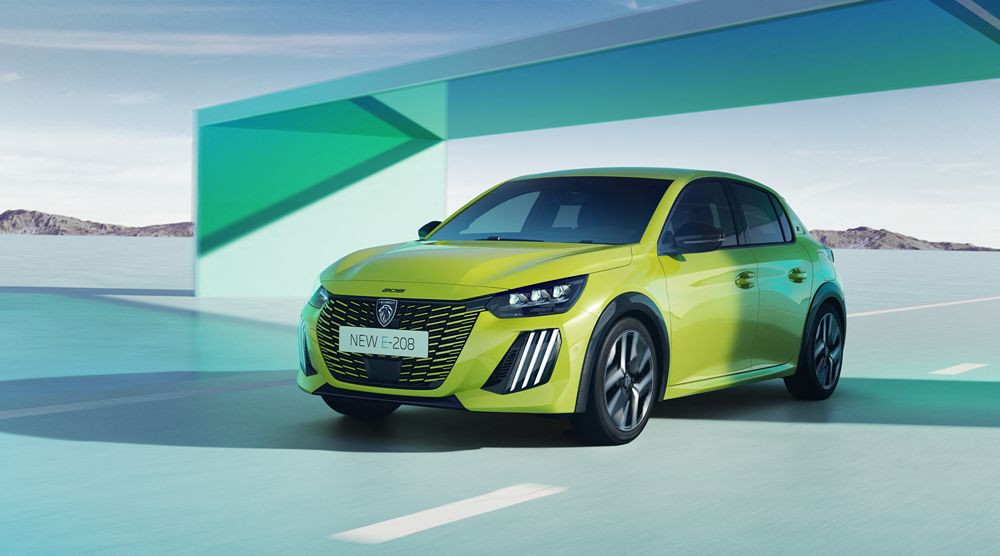 La Peugeot e-208 électrique 115 kW/156 ch propose jusqu'à 400 km d'autonomie WLTP