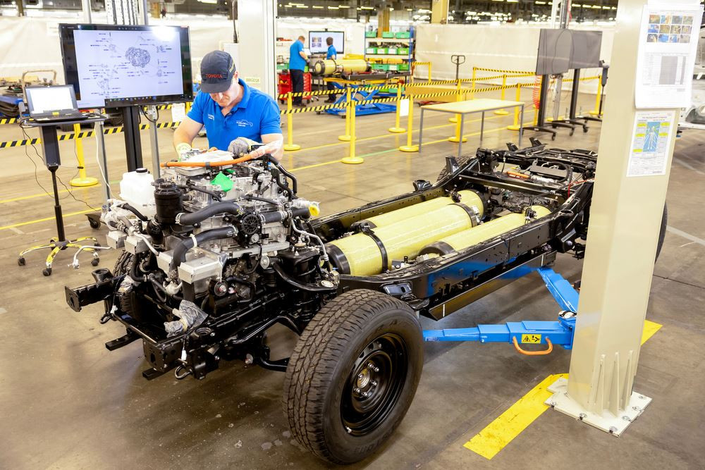 Le prototype de Toyota Hilux à pile à combustible à hydrogène affiche plus de 600 km d'autonomie