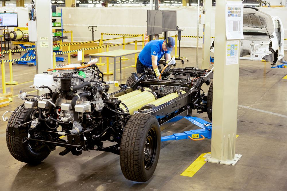 Le prototype de Toyota Hilux à pile à combustible à hydrogène affiche plus de 600 km d'autonomie