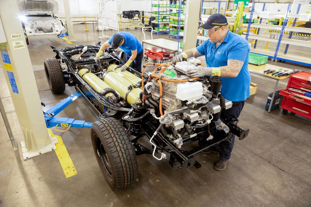 Le prototype de Toyota Hilux à pile à combustible à hydrogène affiche plus de 600 km d'autonomie