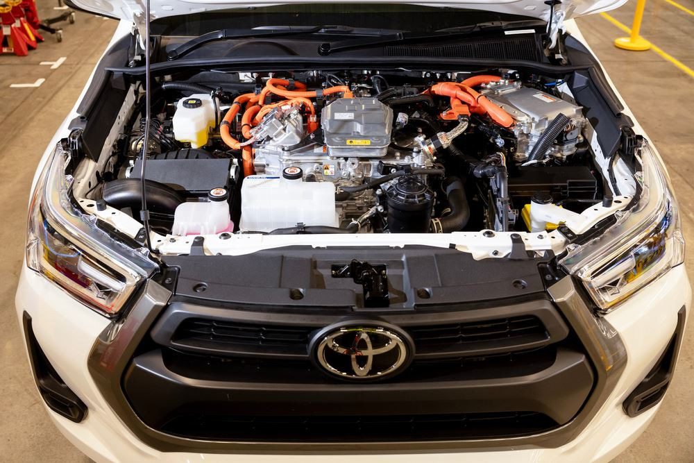 Le prototype de Toyota Hilux à pile à combustible à hydrogène affiche plus de 600 km d'autonomie