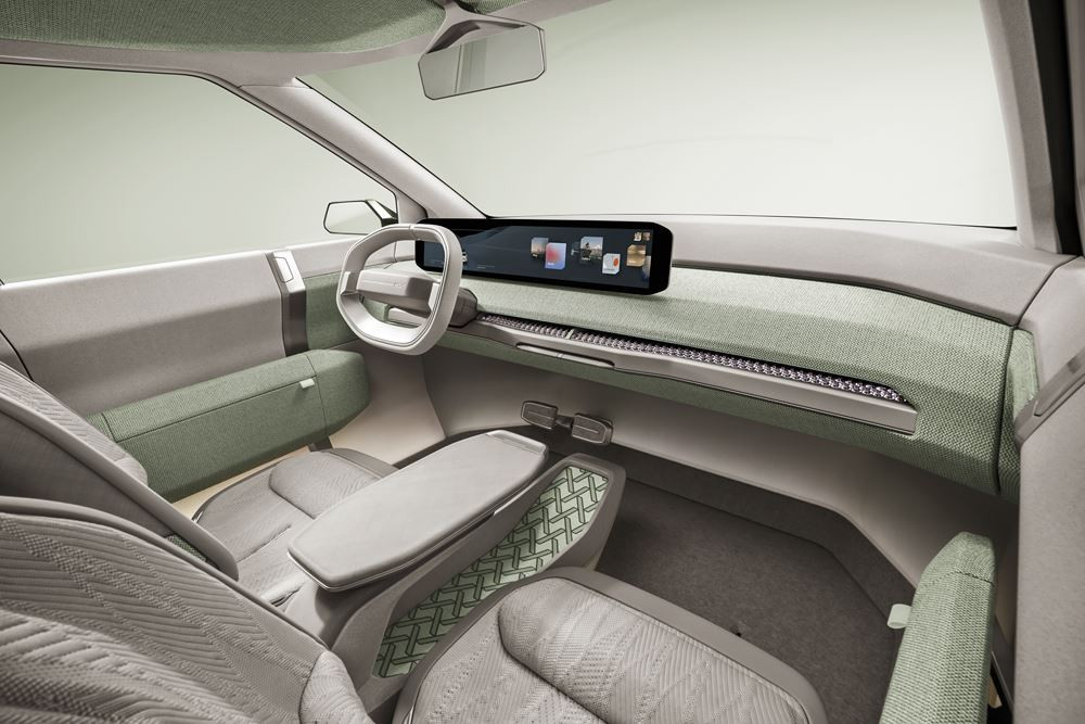 Le concept Kia EV3 fait appel à des matériaux durables d'avant-garde