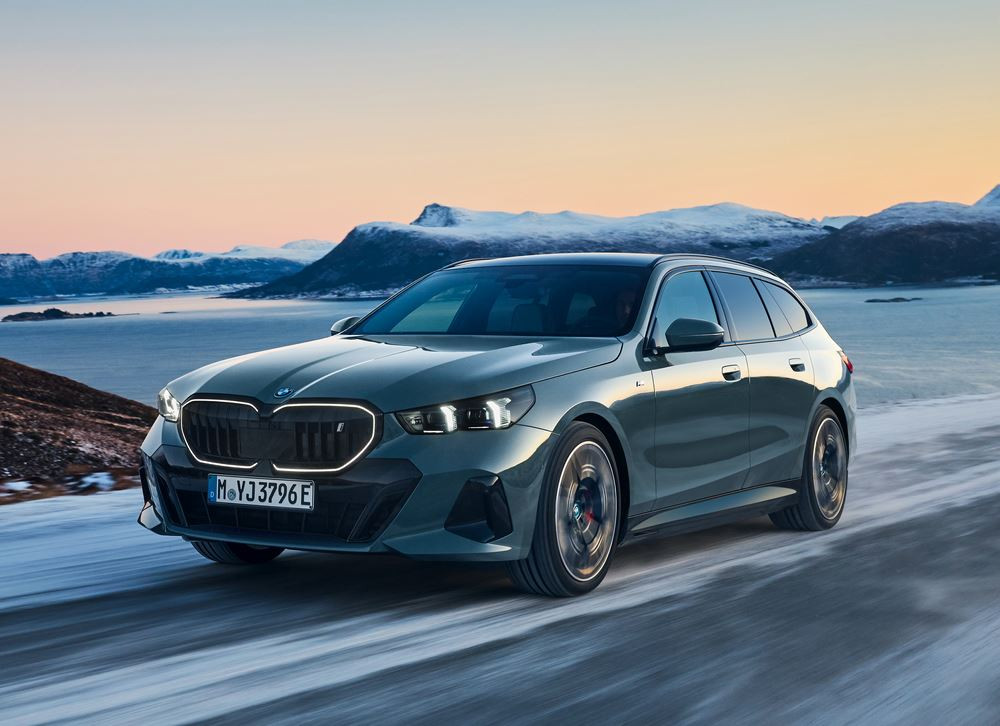 La BMW i5 eDrive40 Touring électrique affiche près de 500 kilomètres d'autonomie